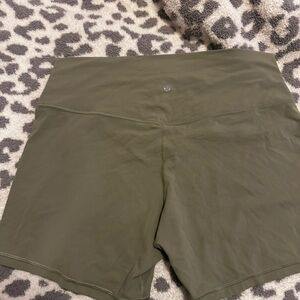lululemon athletica Women's Olive Green Shorts